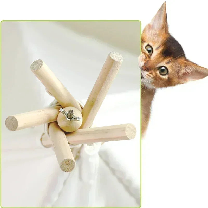 The Cozy Teepee — Pet Hideaway Tent