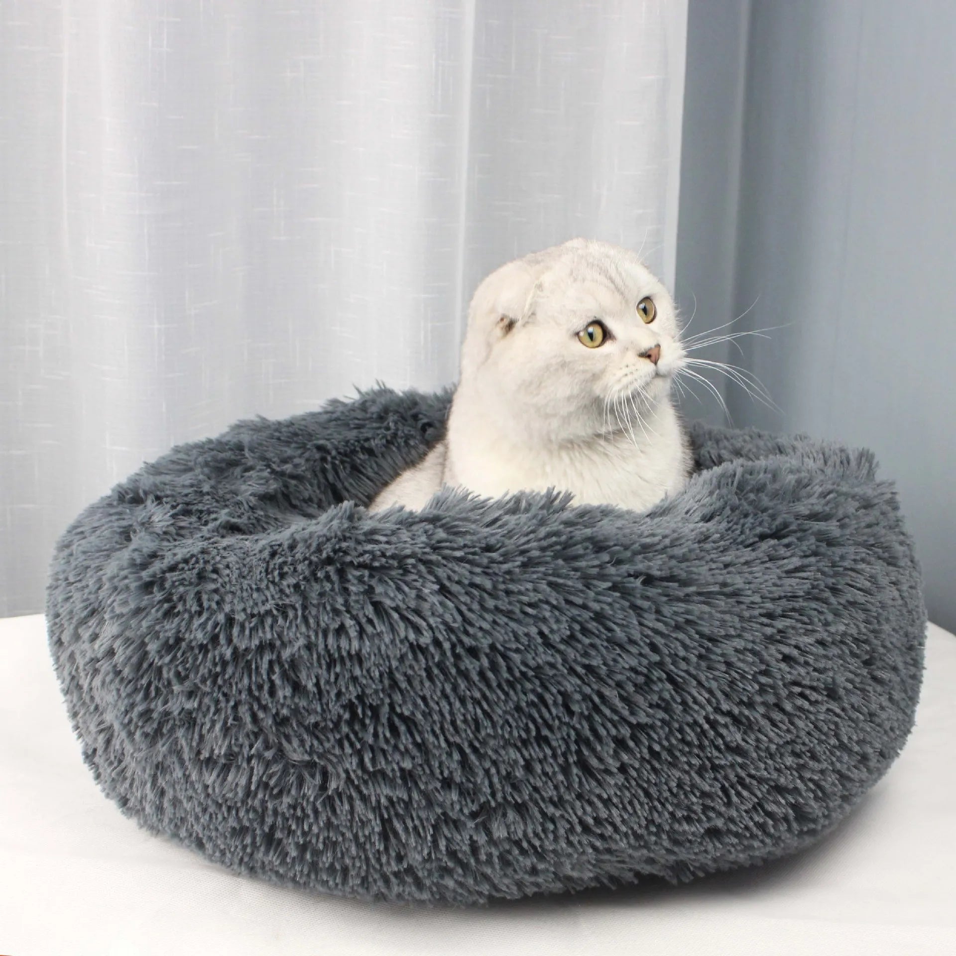 The Calming Donut Bed — Anti-Anxiety Pet Bed