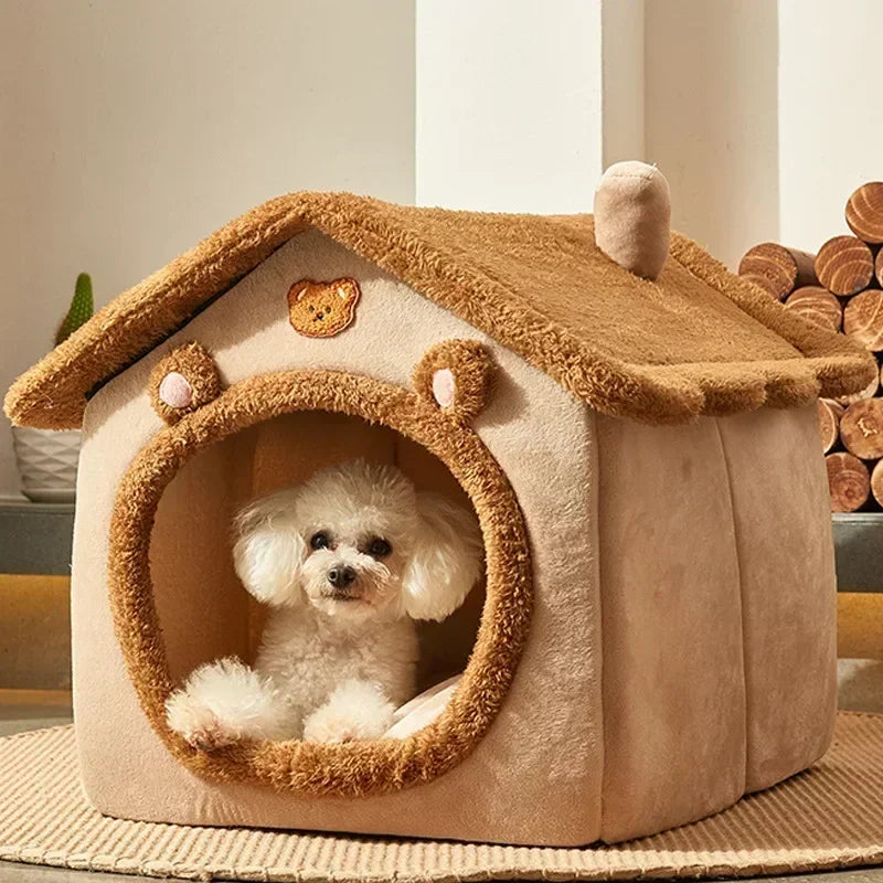 The Cozy Cave — Foldable Pet Retreat