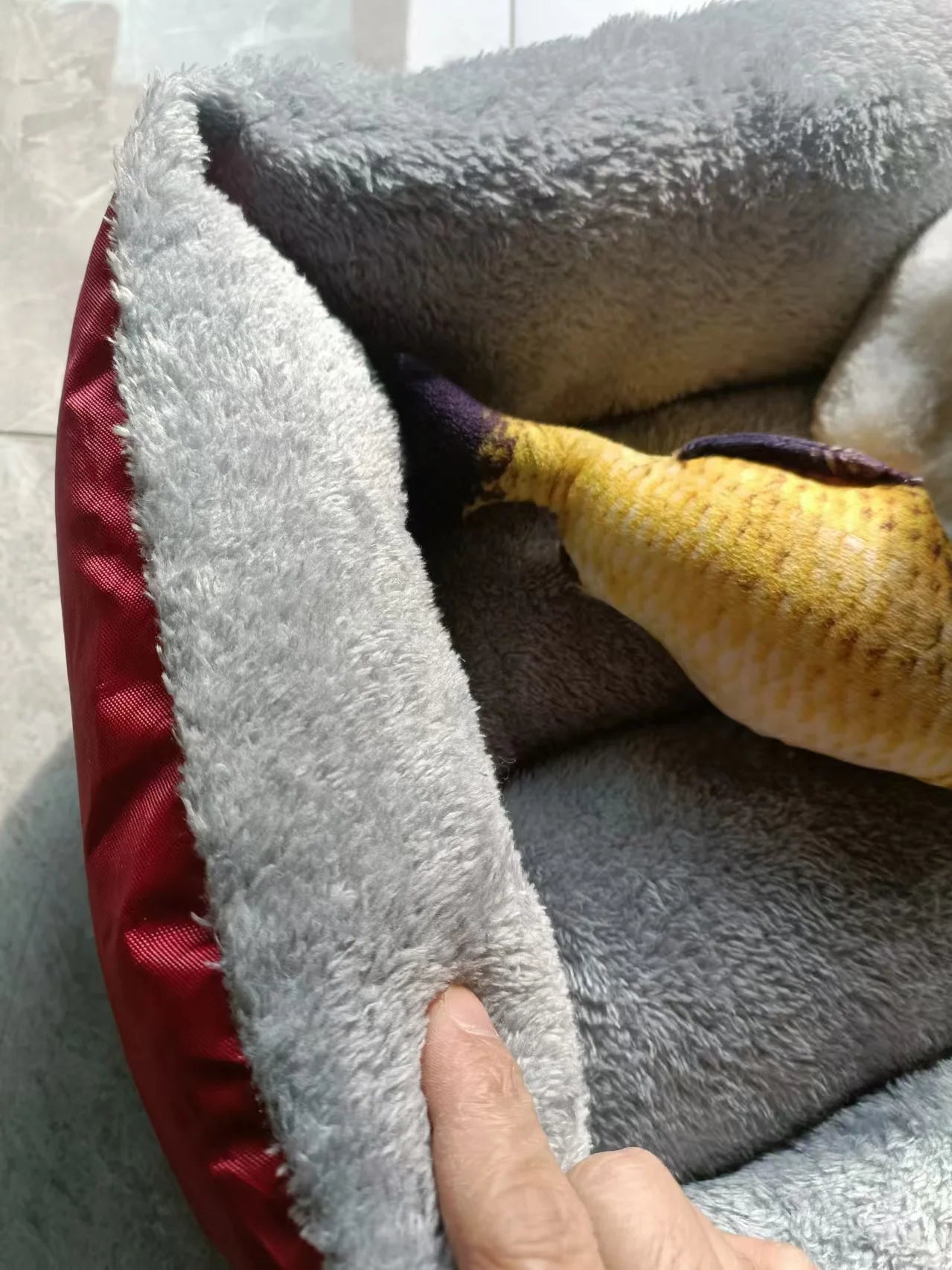 The Snug Bolster Bed — Warm Cuddle Nest