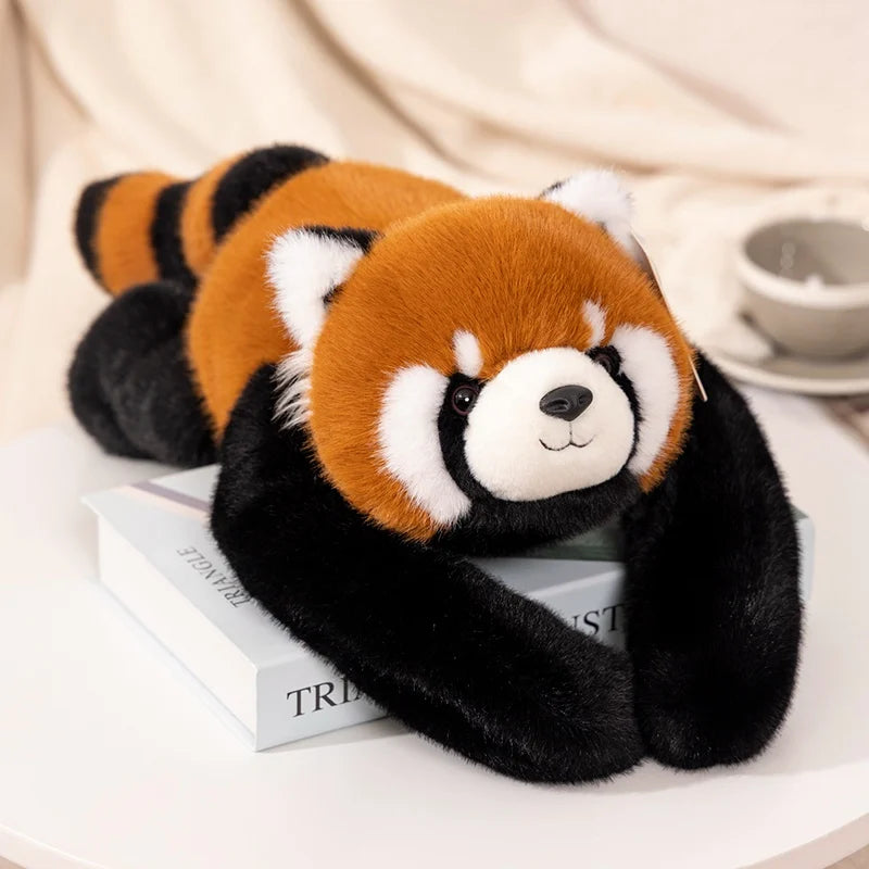 Huggo Weighted Red Panda — weighted red panda plush for adults with long hug-back arms, 65cm 1kg