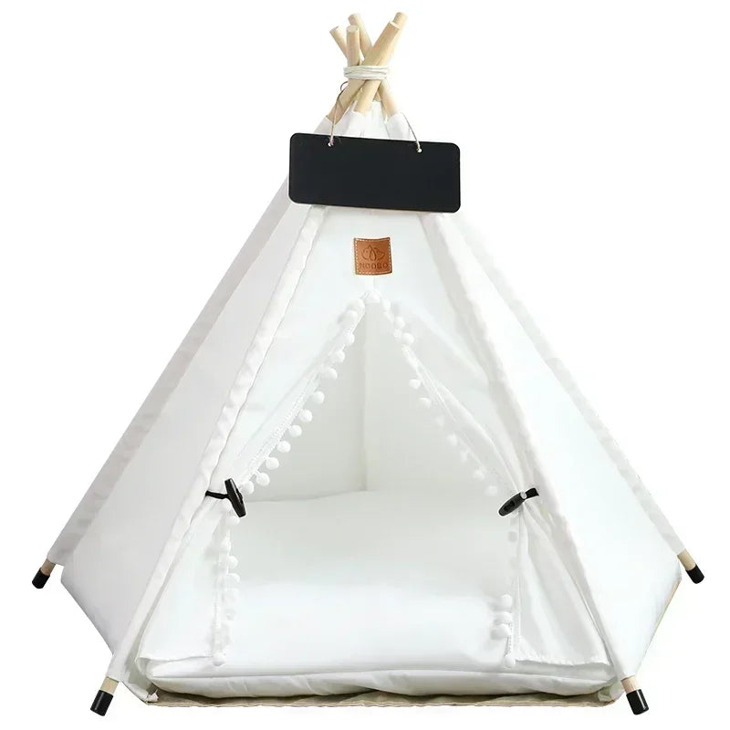 The Cozy Teepee — Pet Hideaway Tent
