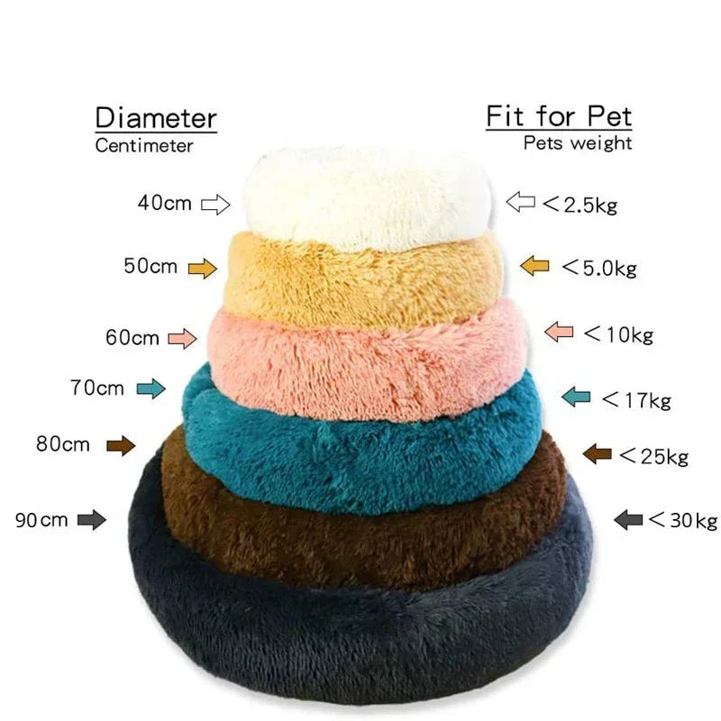The Calming Donut Bed — Anti-Anxiety Pet Bed