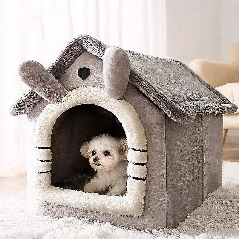 The Cozy Cave — Foldable Pet Retreat