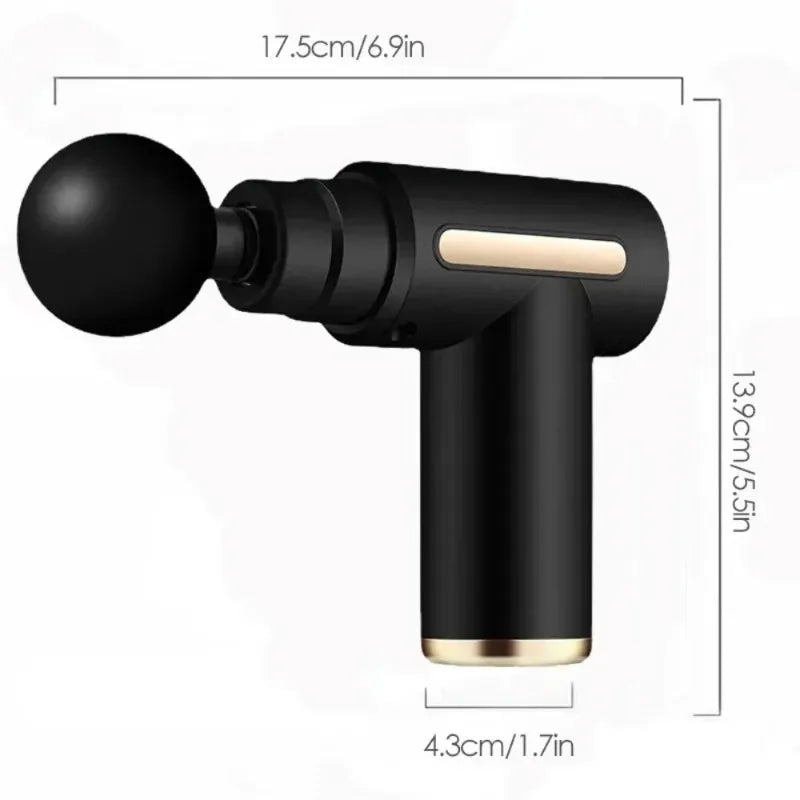 Mini massage gun detail
