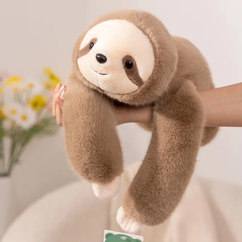 Huggo Weighted Companion weighted sloth plush — real product photo