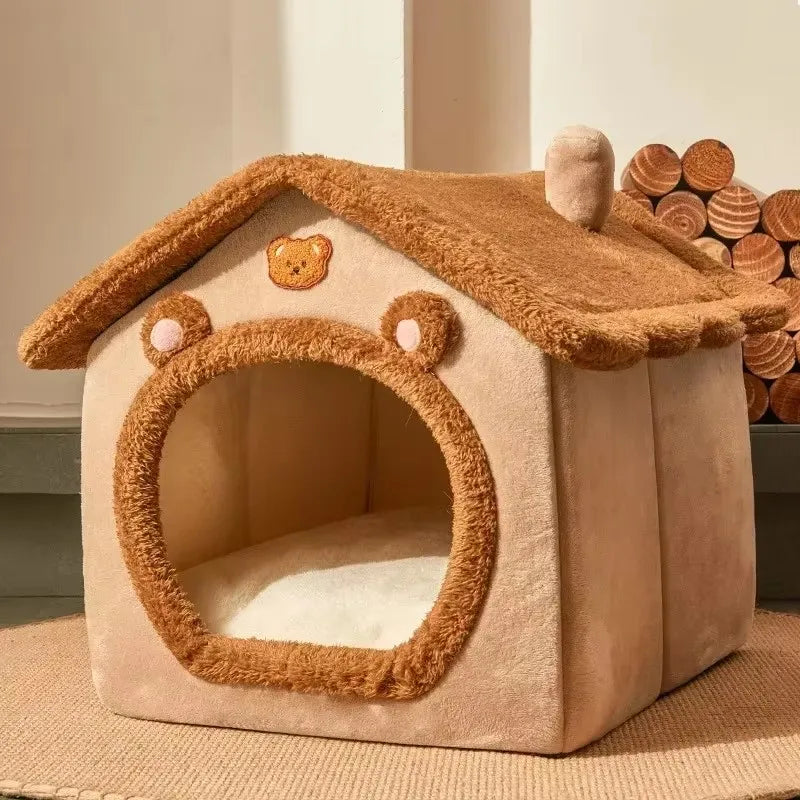The Cozy Cave — Foldable Pet Retreat