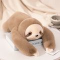 Lull weighted companion — soft weighted sloth plush with long hug-back arms