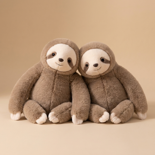 Two Lull weighted companions leaning on each other — the Calm Duo bundle